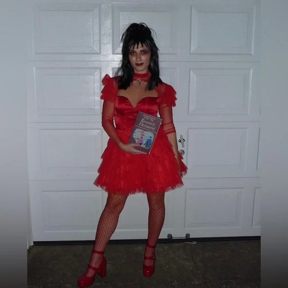 Beetlejuice, Lydia Bride Mini Dress Beetlejuice, Lydia Bride Mini Dress